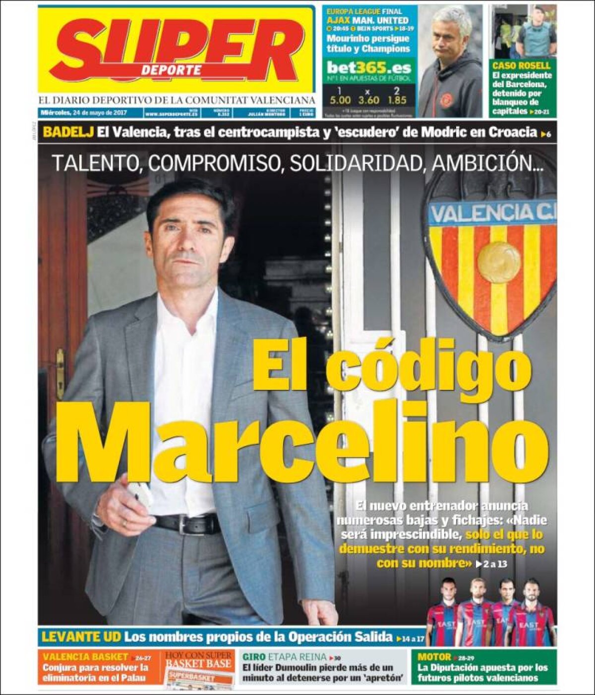 Ce scriu azi ziarele de sport din lume (24 mai 2017)