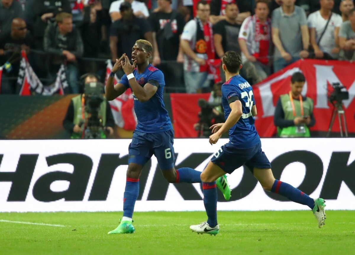 VIDEO + FOTO Glory, glory, Man United! Mourinho câștigă Europa League, 2-0 cu Ajax! "Diavolii" aduc în vitrina clubului singurul trofeu care le lipsea și se califică direct în grupele Ligii