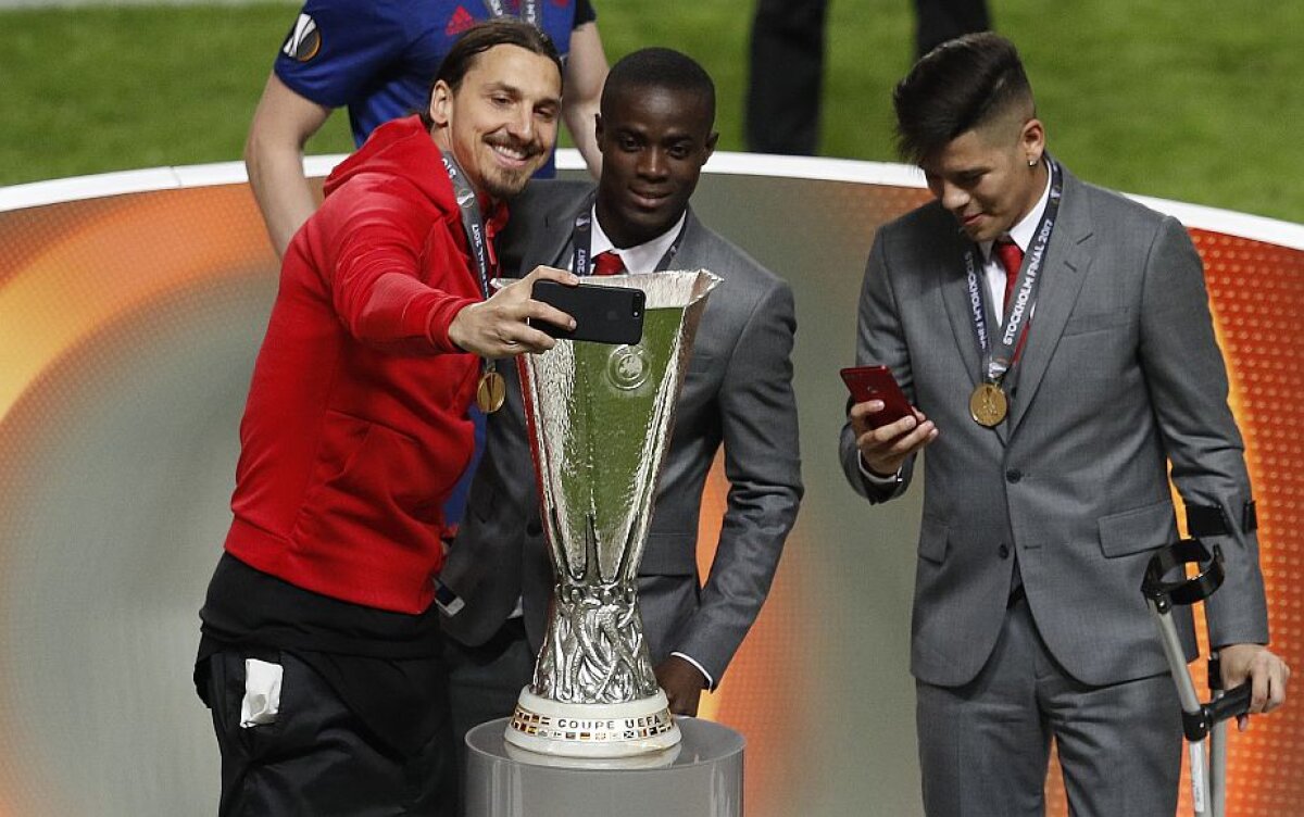 VIDEO+FOTO Cele mai tari imagini după finala Europa League! Jose Mourinho, one-man show! Cum s-au bucurat fotbaliștii