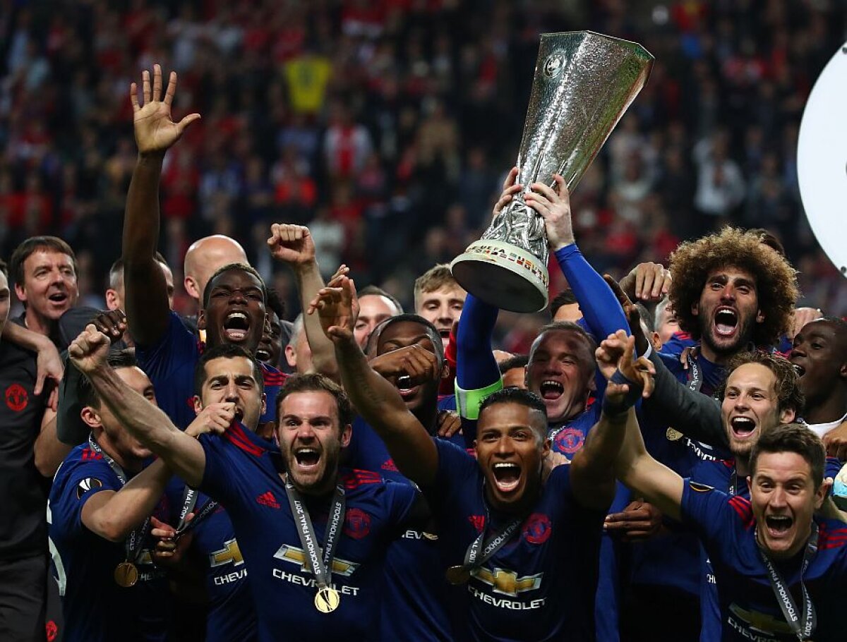 VIDEO+FOTO Cele mai tari imagini după finala Europa League! Jose Mourinho, one-man show! Cum s-au bucurat fotbaliștii