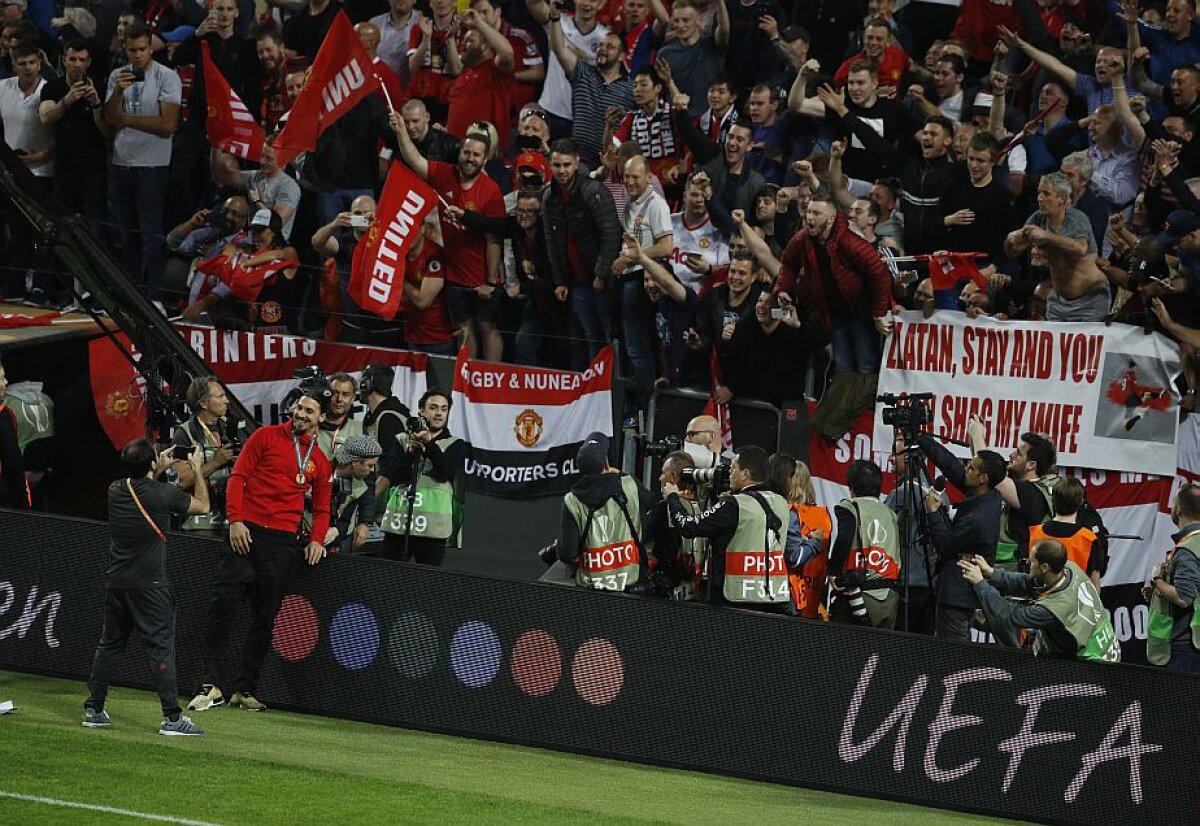 VIDEO+FOTO Cele mai tari imagini după finala Europa League! Jose Mourinho, one-man show! Cum s-au bucurat fotbaliștii