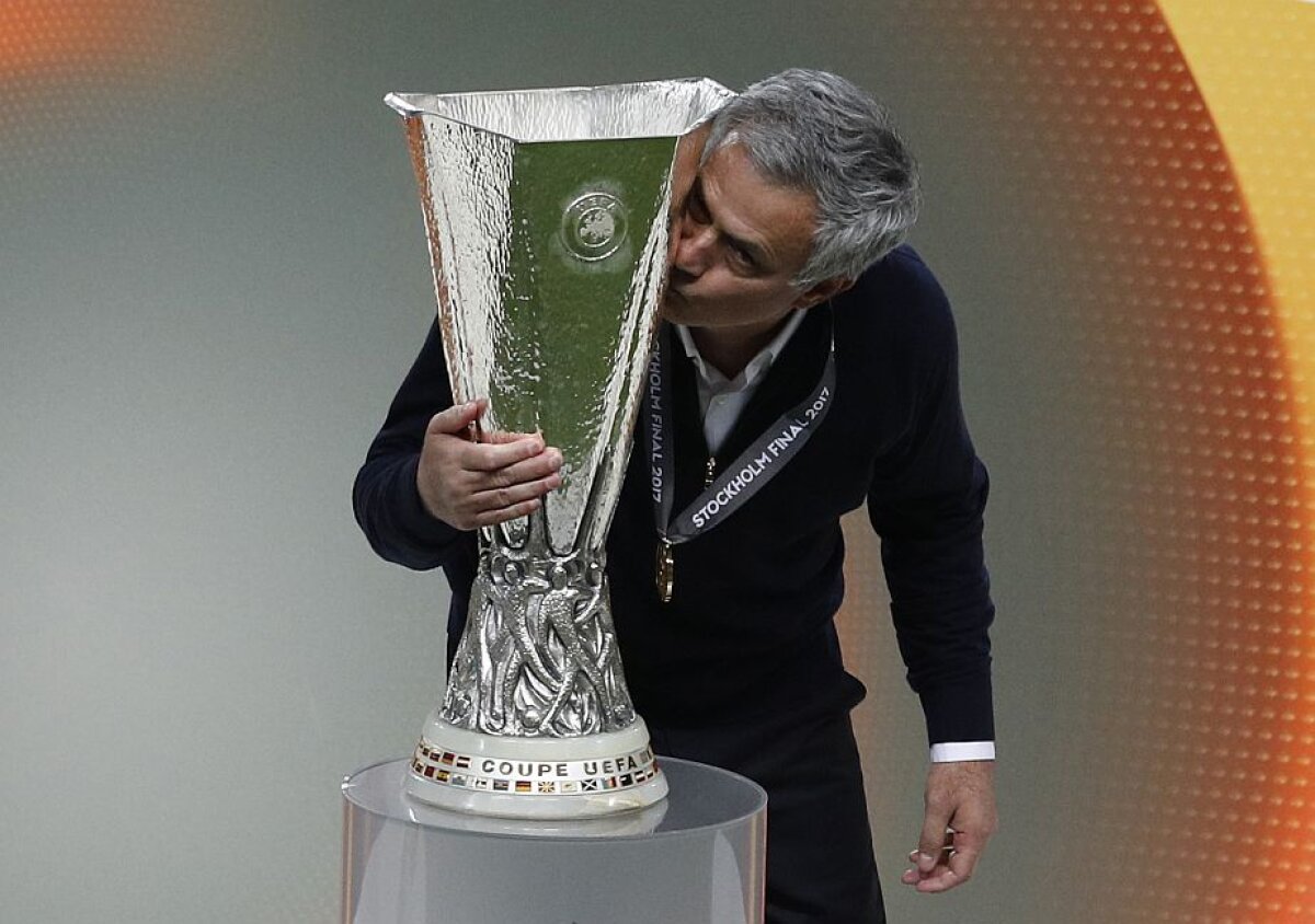 VIDEO+FOTO Cele mai tari imagini după finala Europa League! Jose Mourinho, one-man show! Cum s-au bucurat fotbaliștii