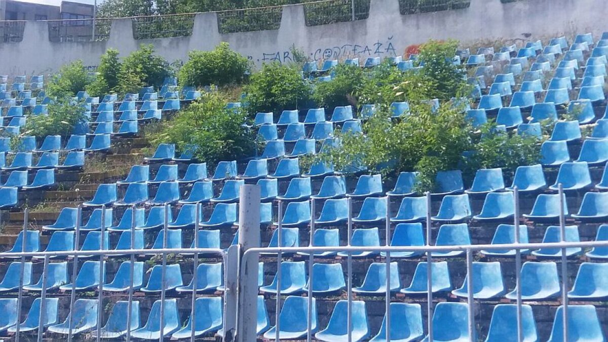 EXCLUSIV FOTO + VIDEO MTS și Consiliul Local se bat pe stadionul "Farul"! Arena a devenit însă focar de infecție: "Avem căpușe și șobolani! Și o livadă prin tribune"