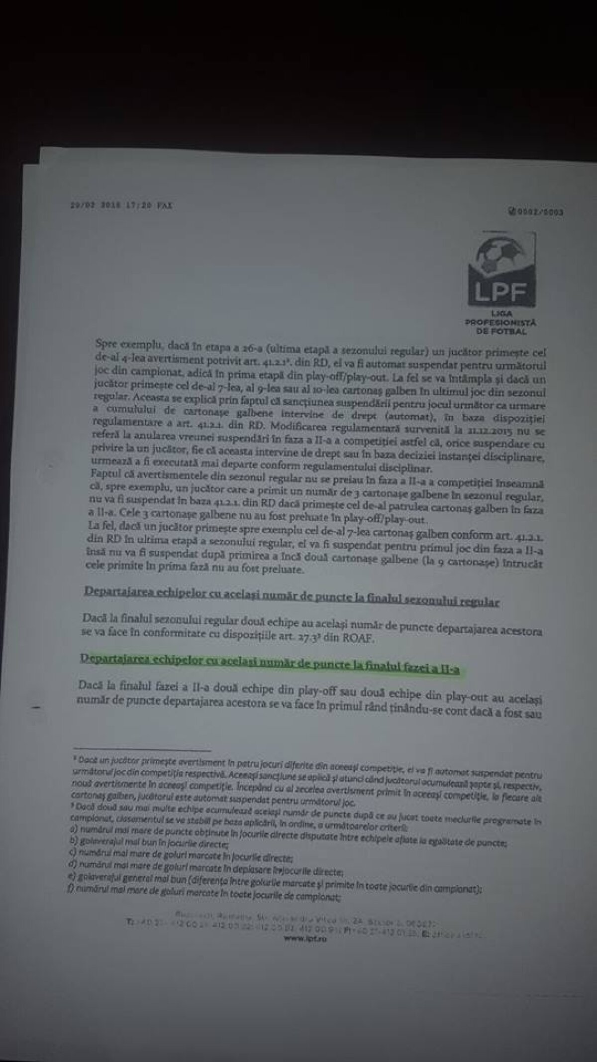 FOTO Demersul FCSB-ului la TAS, inutil! A fost publicat în premieră documentul prin care cluburile au fost înștiințate de criteriile de departajare