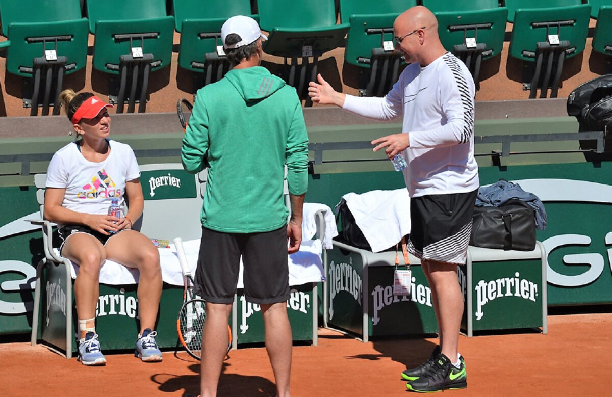 Ziua decisivă » Halep decide azi dacă va juca la Roland Garros! Surpriză imensă la antrenament: cine a venit să o vadă