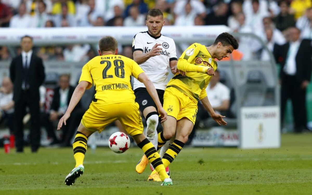 FOTO + VIDEO Borussia Dortmund a câștigat Cupa Germaniei după o finală superbă cu Eintracht Frankfurt, 2-1