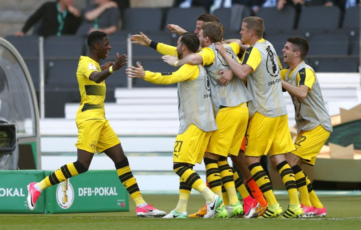 FOTO + VIDEO Borussia Dortmund a câștigat Cupa Germaniei după o finală superbă cu Eintracht Frankfurt, 2-1