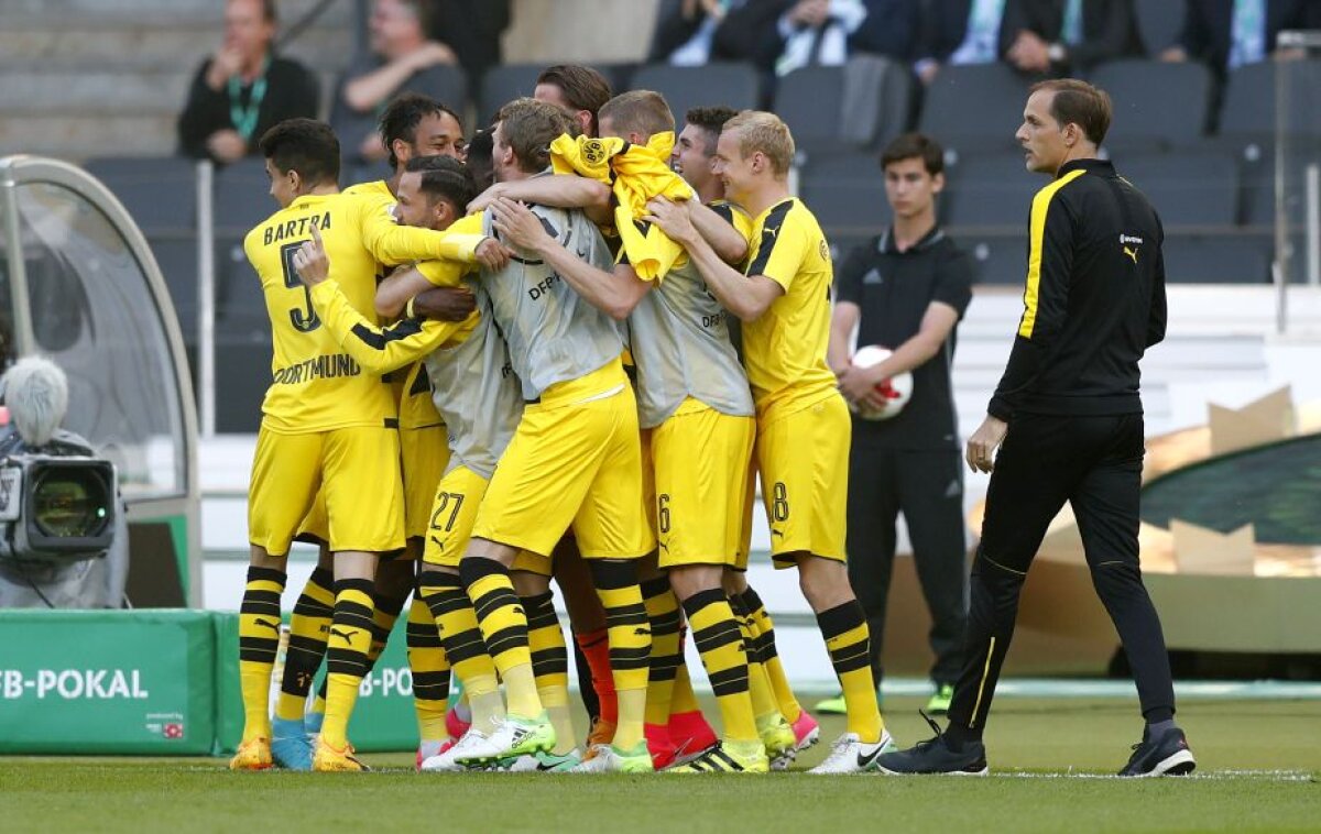 FOTO + VIDEO Borussia Dortmund a câștigat Cupa Germaniei după o finală superbă cu Eintracht Frankfurt, 2-1