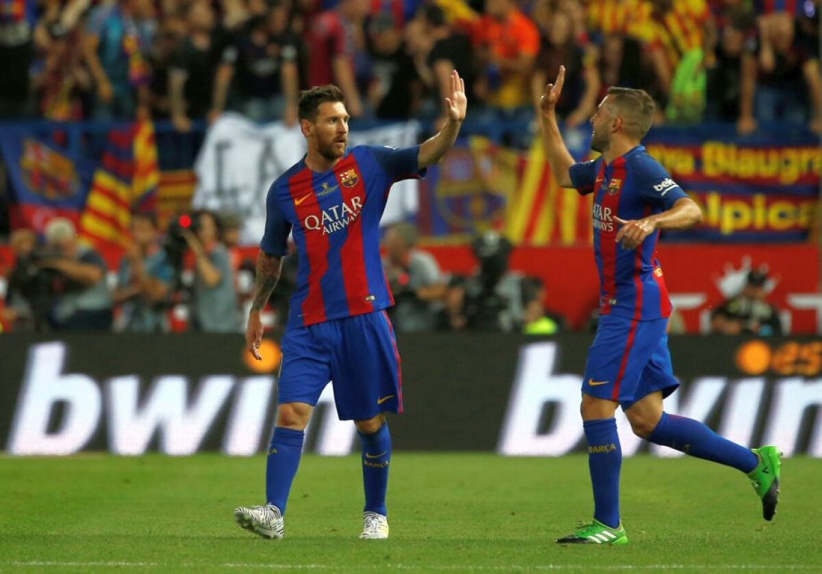 FOTO + VIDEO Barcelona a câștigat Cupa Spaniei pentru a 29-a oară în istorie! Două goluri magistrale în finala cu Deportivo Alaves