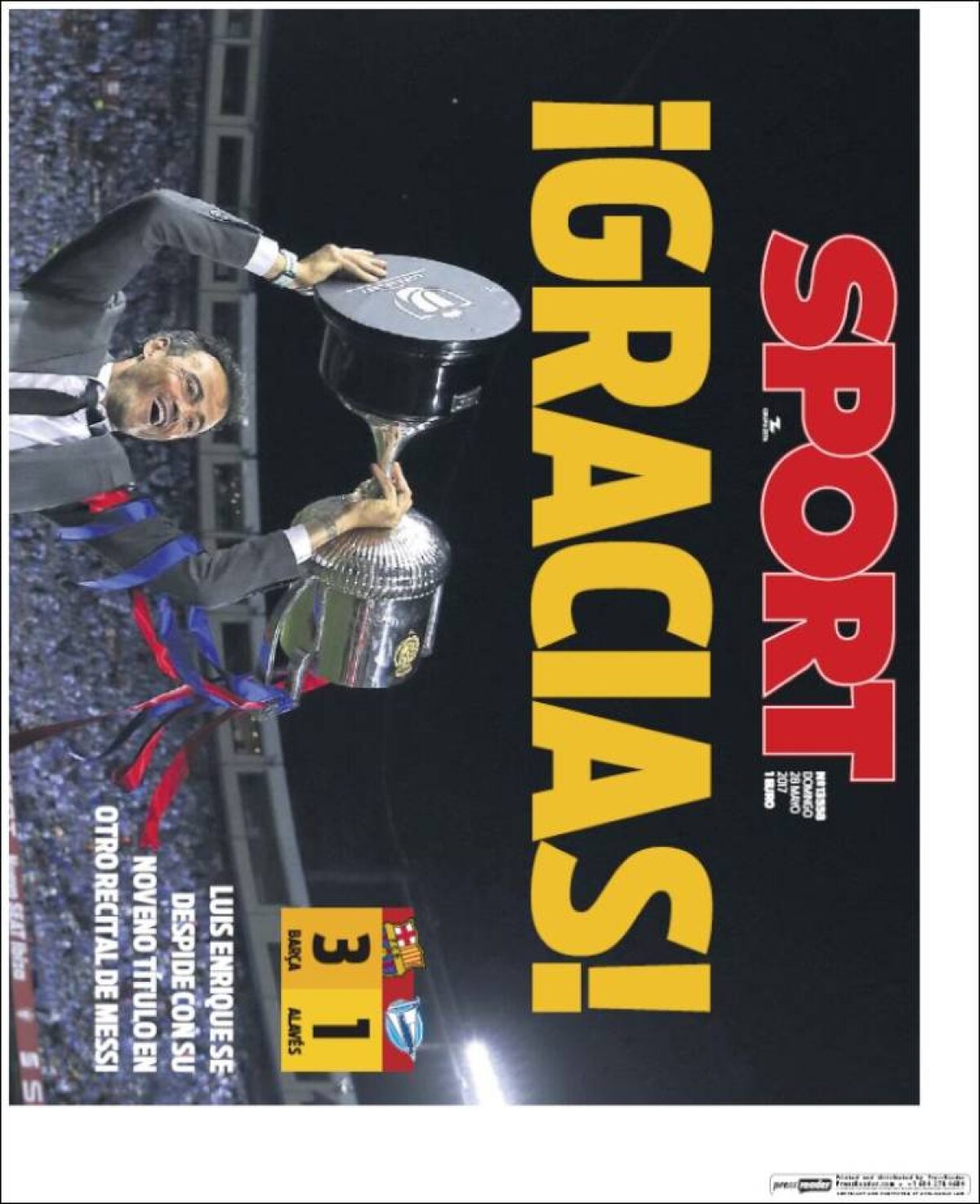 Ce scriu azi ziarele de sport din lume (28 mai 2017)