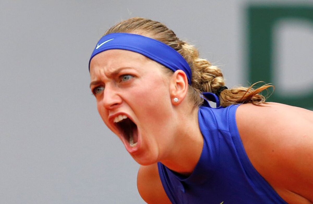 GALERIE FOTO Ce nu te omoară te face mai puternic! Înjunghiată acum șase luni, Kvitova zâmbește din nou »  S-a întors pe teren cu victorie 