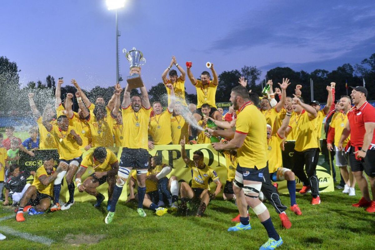 VIDEO+FOTO Timișoara la puterea 5! Bănățenii au câștigat titlul la rugby » Steaua a pierdut tot + Cum arată podiumul