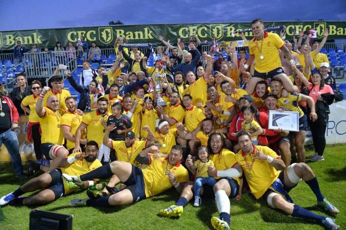 VIDEO+FOTO Timișoara la puterea 5! Bănățenii au câștigat titlul la rugby » Steaua a pierdut tot + Cum arată podiumul