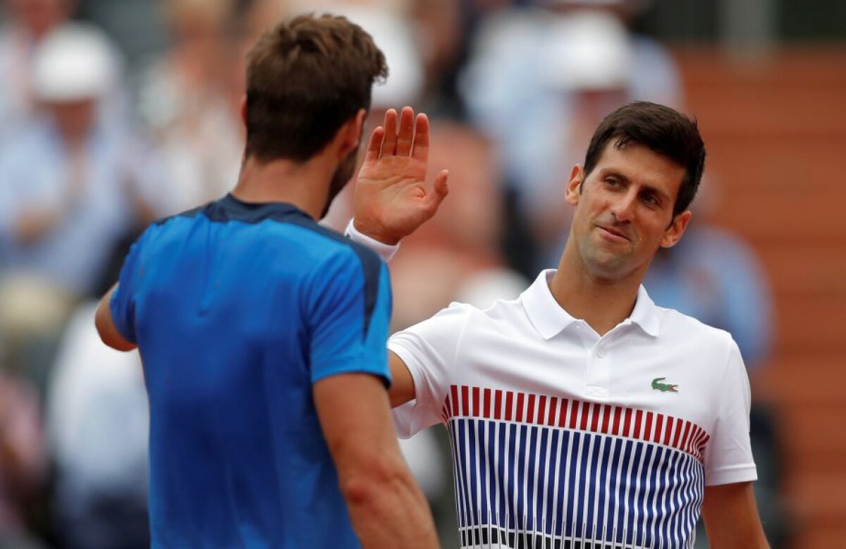 GALERIE FOTO Djokovici, Nadal și Muguruza, victorii clare în primul tur de la Roland Garros 