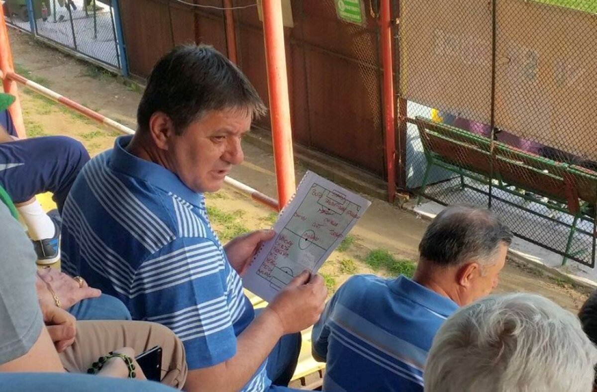 GALERIE FOTO Lăcătuș a urmărit viitorii jucători ai Stelei! Un fotbalist l-a impresionat în mod special