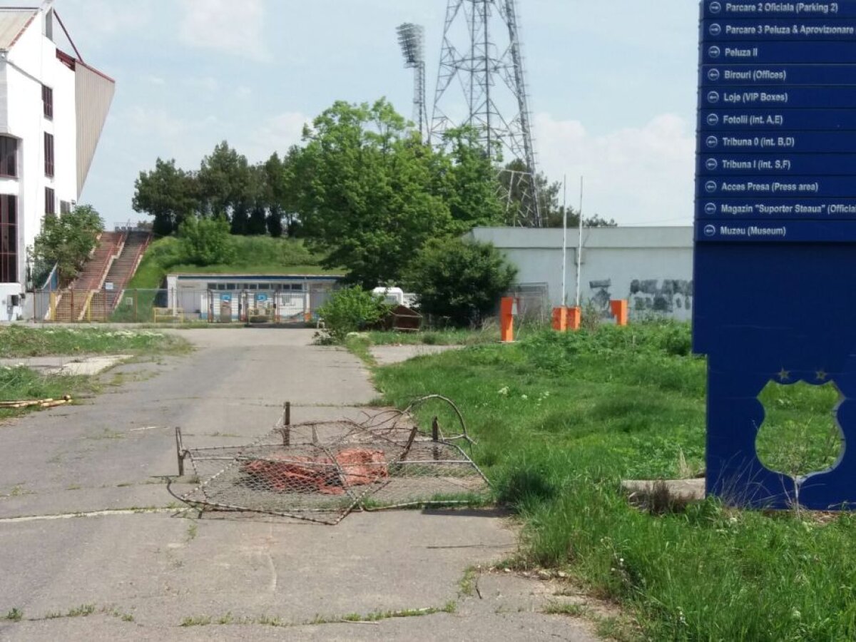 EXCLUSIV Gigi eliberează Ghencea » Vechiul stadion se pregăteşte să dispară: Becali ia tot ce poate