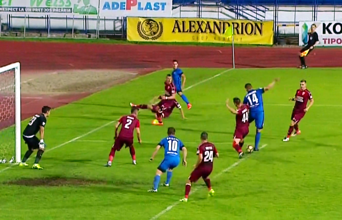 VIDEO+FOTO GOLubovici fantastic! Reușită de senzație a atacantului de la Iași