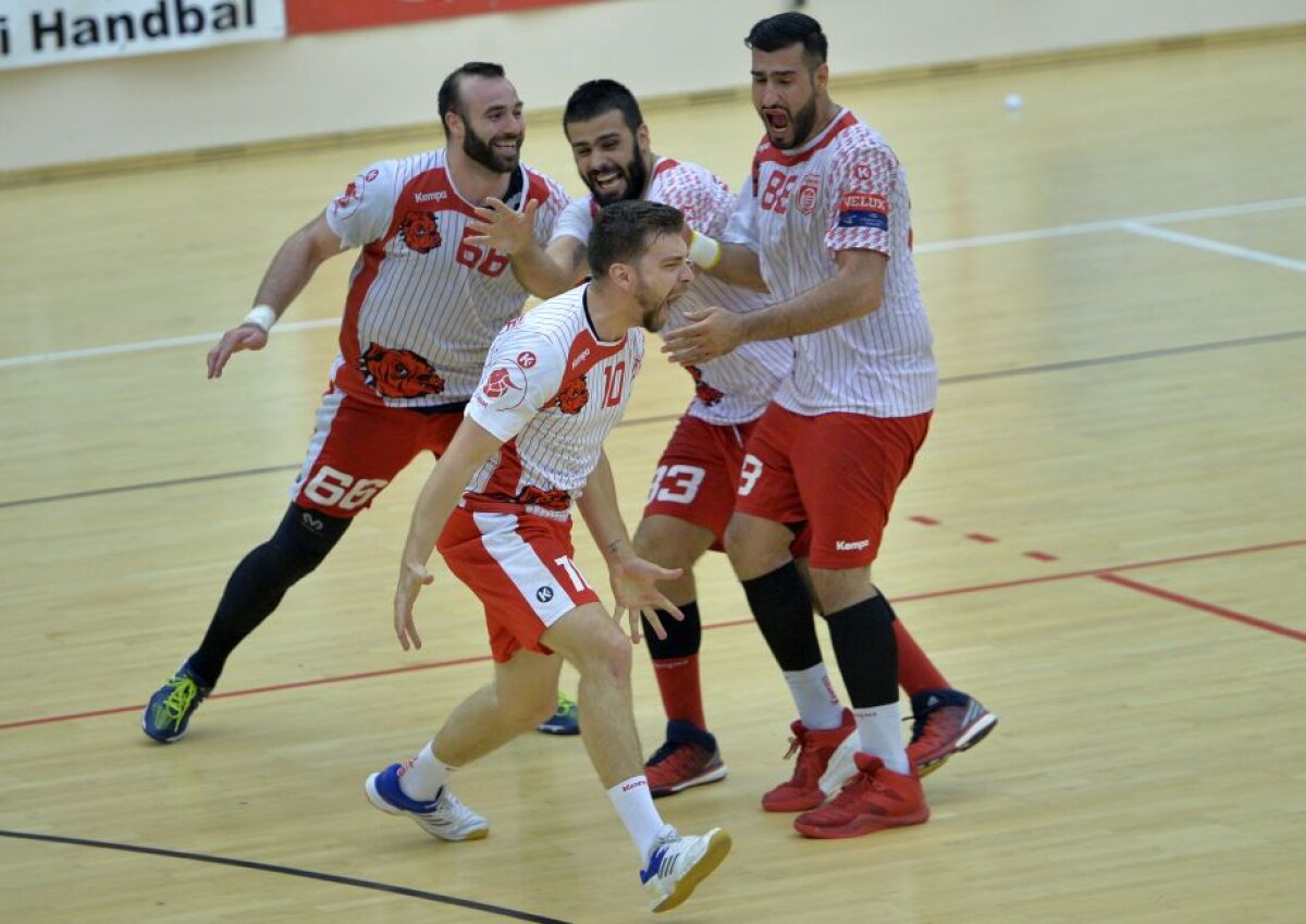 FOTO În ultima secundă! Dinamo a câștigat dramatic primul meci al finalei Ligii Naționale, cu CSM București