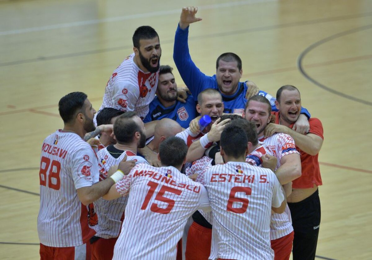 FOTO În ultima secundă! Dinamo a câștigat dramatic primul meci al finalei Ligii Naționale, cu CSM București