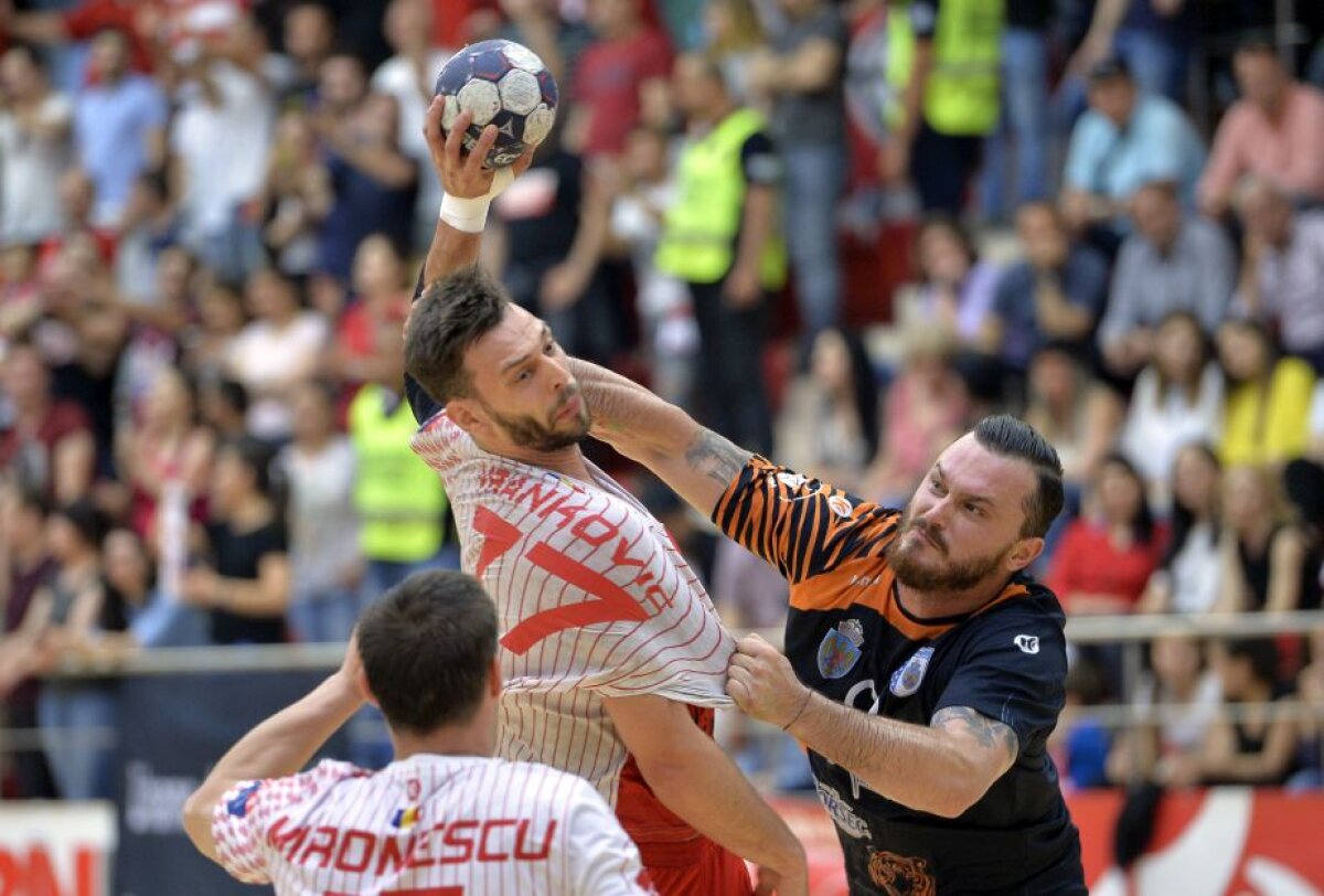 FOTO În ultima secundă! Dinamo a câștigat dramatic primul meci al finalei Ligii Naționale, cu CSM București