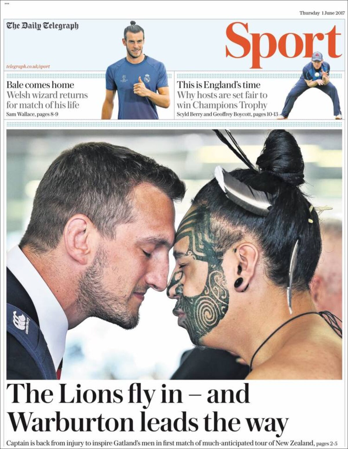 Ce scriu azi ziarele de sport din lume (1 iunie 2017)