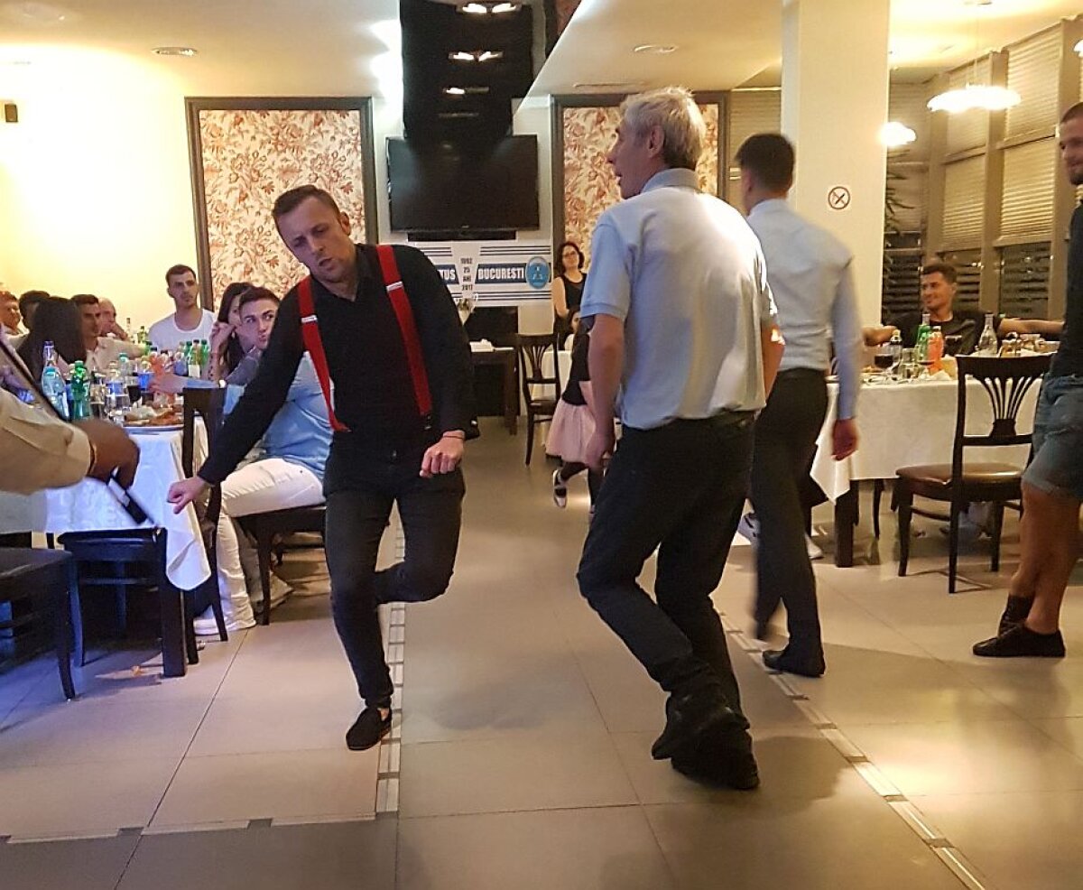 VIDEO + FOTO Superimagini de la petrecerea de promovare a lui Juventus! Un fost fotbalist al FCSB-ului a făcut spectacol pe ringul de dans