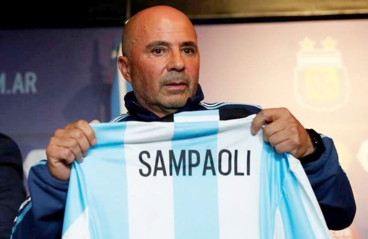 Sampaoli a fost prezentat! A dat bani din propriul buzunar pentru a ajunge pe banca Argentinei