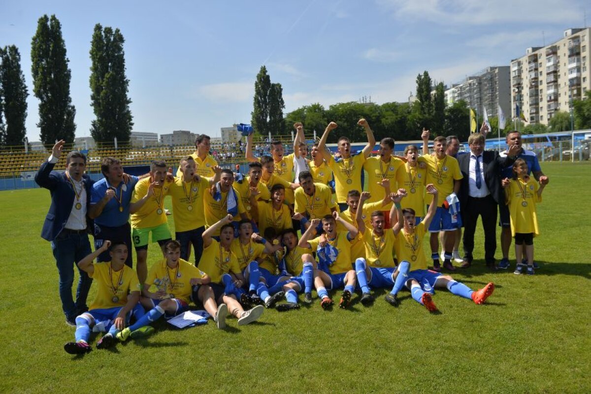 FOTO + VIDEO CSU Craiova a învins-o pe Dinamo în finala Ligii Elitelor U17, scor 3-2