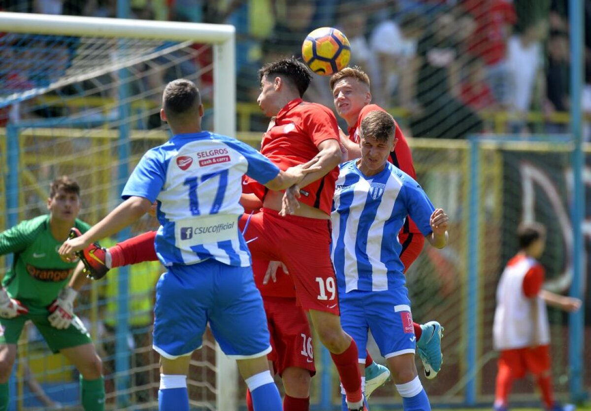 FOTO + VIDEO CSU Craiova a învins-o pe Dinamo în finala Ligii Elitelor U17, scor 3-2