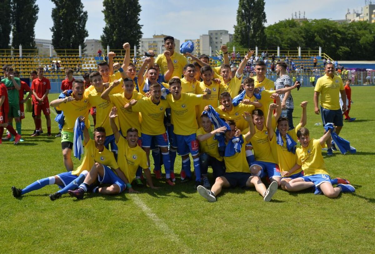 FOTO + VIDEO CSU Craiova a învins-o pe Dinamo în finala Ligii Elitelor U17, scor 3-2