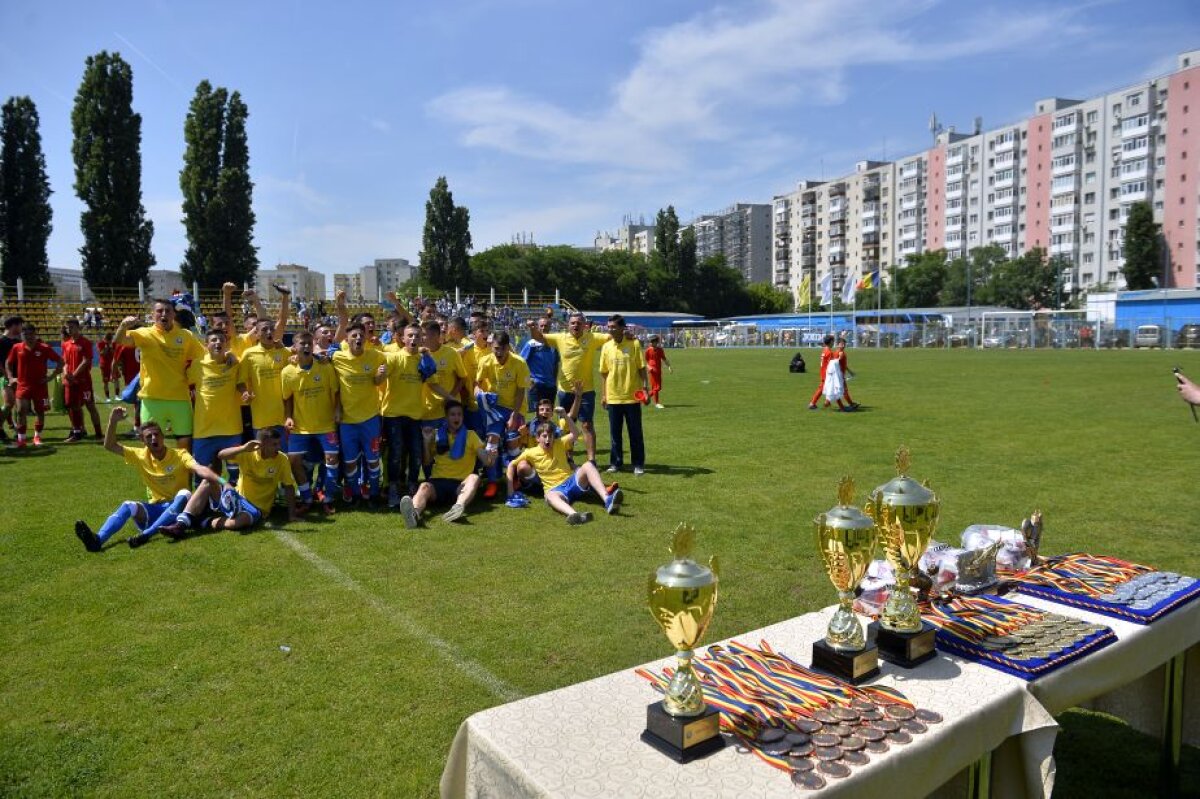 FOTO + VIDEO CSU Craiova a învins-o pe Dinamo în finala Ligii Elitelor U17, scor 3-2