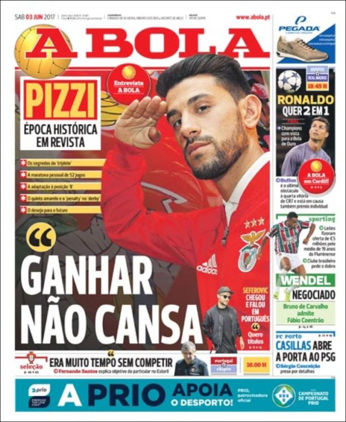 Ce scriu azi ziarele de sport din lume (3 iunie 2017)