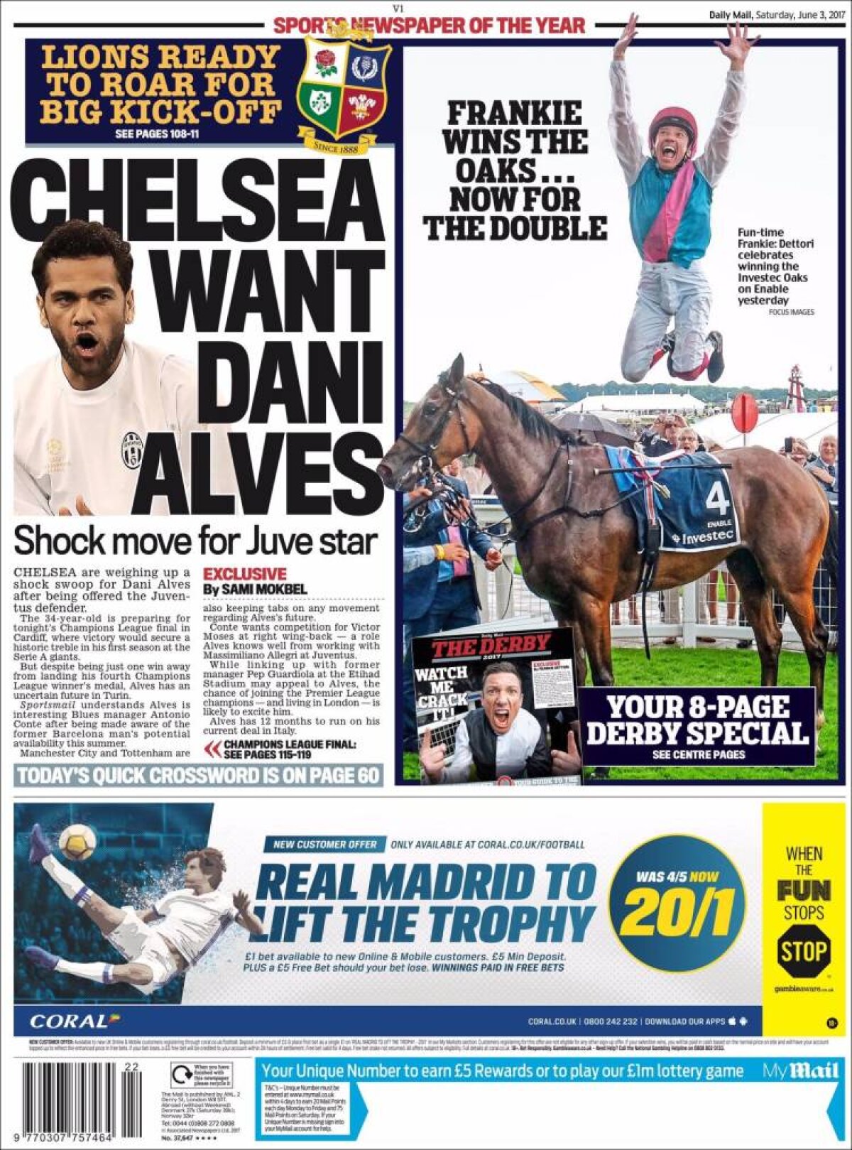 Ce scriu azi ziarele de sport din lume (3 iunie 2017)