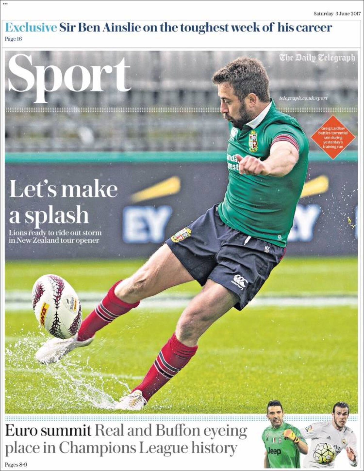 Ce scriu azi ziarele de sport din lume (3 iunie 2017)