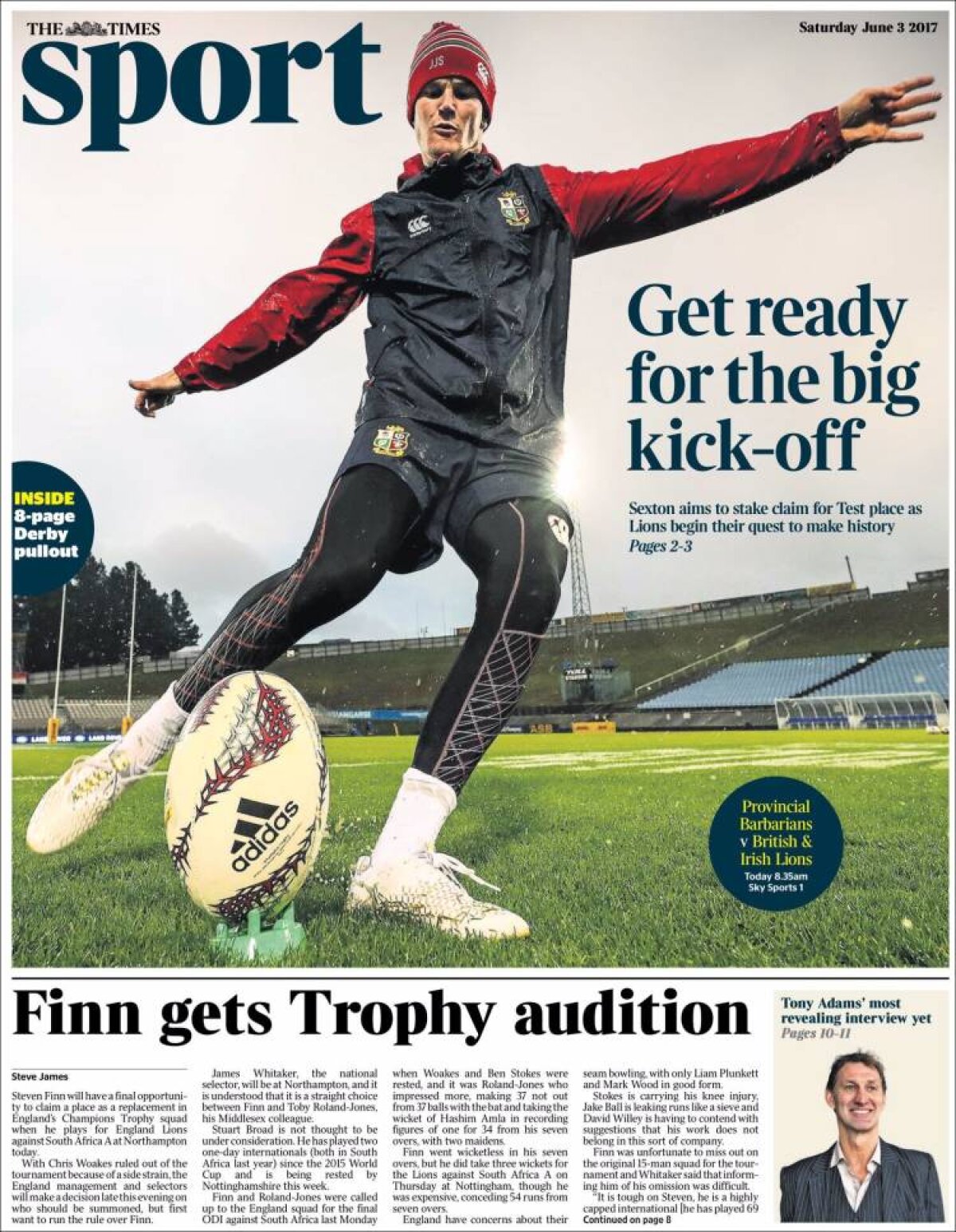 Ce scriu azi ziarele de sport din lume (3 iunie 2017)