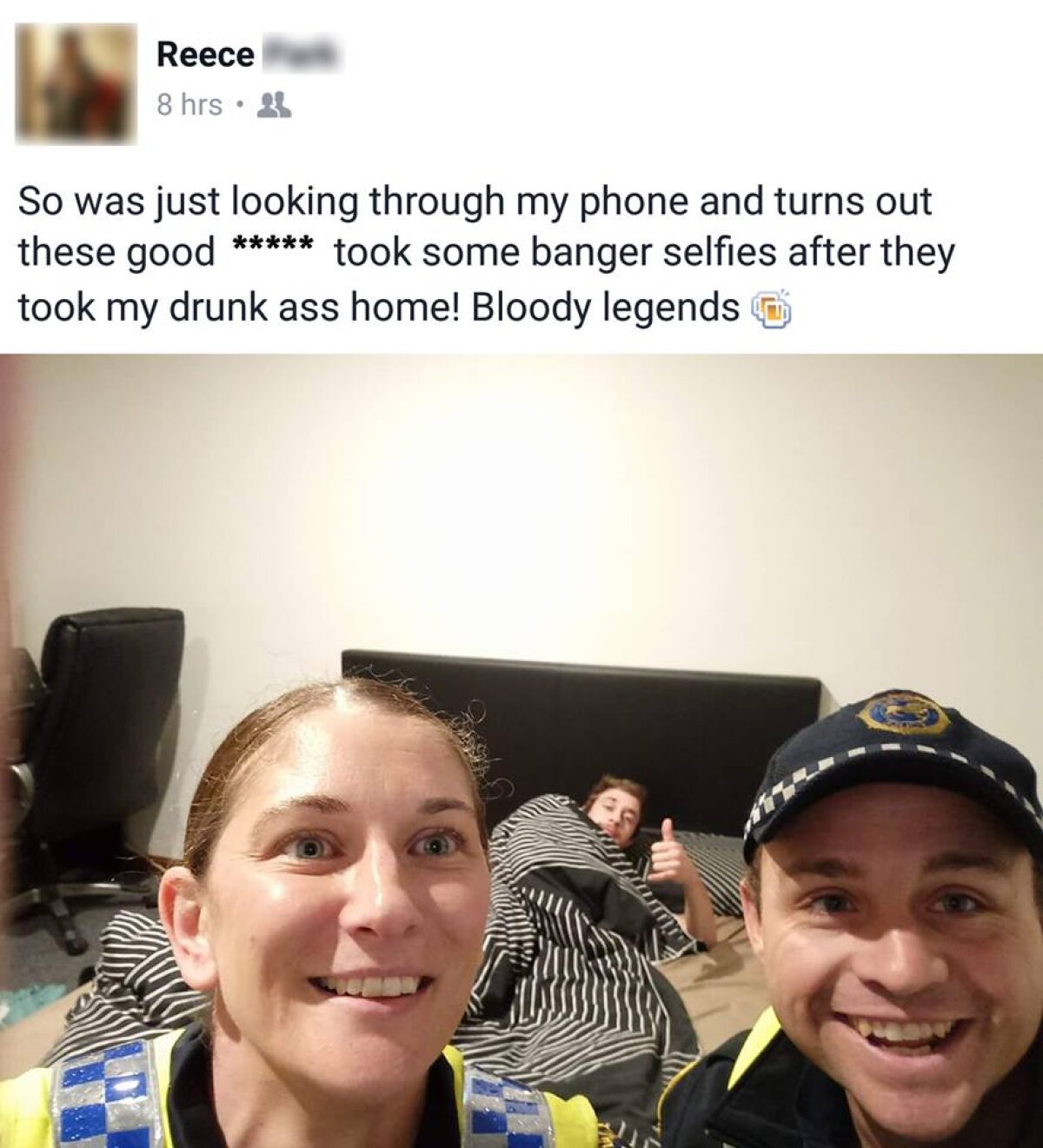 FOTO S-a trezit acasă după o noapte de beție și nu i-a venit să creadă ce a găsit în telefonul său