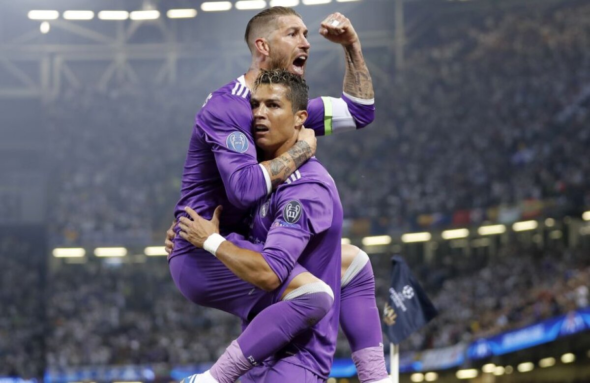 VIDEO + FOTO Duodécima! "Dubla" Regelui Ronaldo îi aduce Realului a 12-a Ligă din istorie » Juve, executată fără milă la Cardiff! 