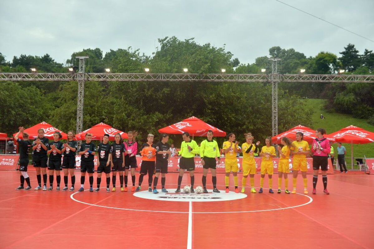 UPDATE // VIDEO + FOTO CTF Mihai I a câștigat finala Cupei Coca-Cola la băieți, iar LPS Cluj s-a impus la feminin! Cele două formații au început petrecerea