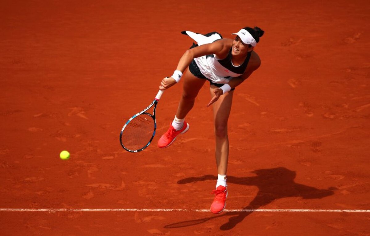 VIDEO+FOTO Halep scapă de una dintre cele mai dificile adversare de la Roland Garros » Muguruza a fost eliminată în optimi și a plâns la conferință: "Nu mă așteptam la așa ceva!"