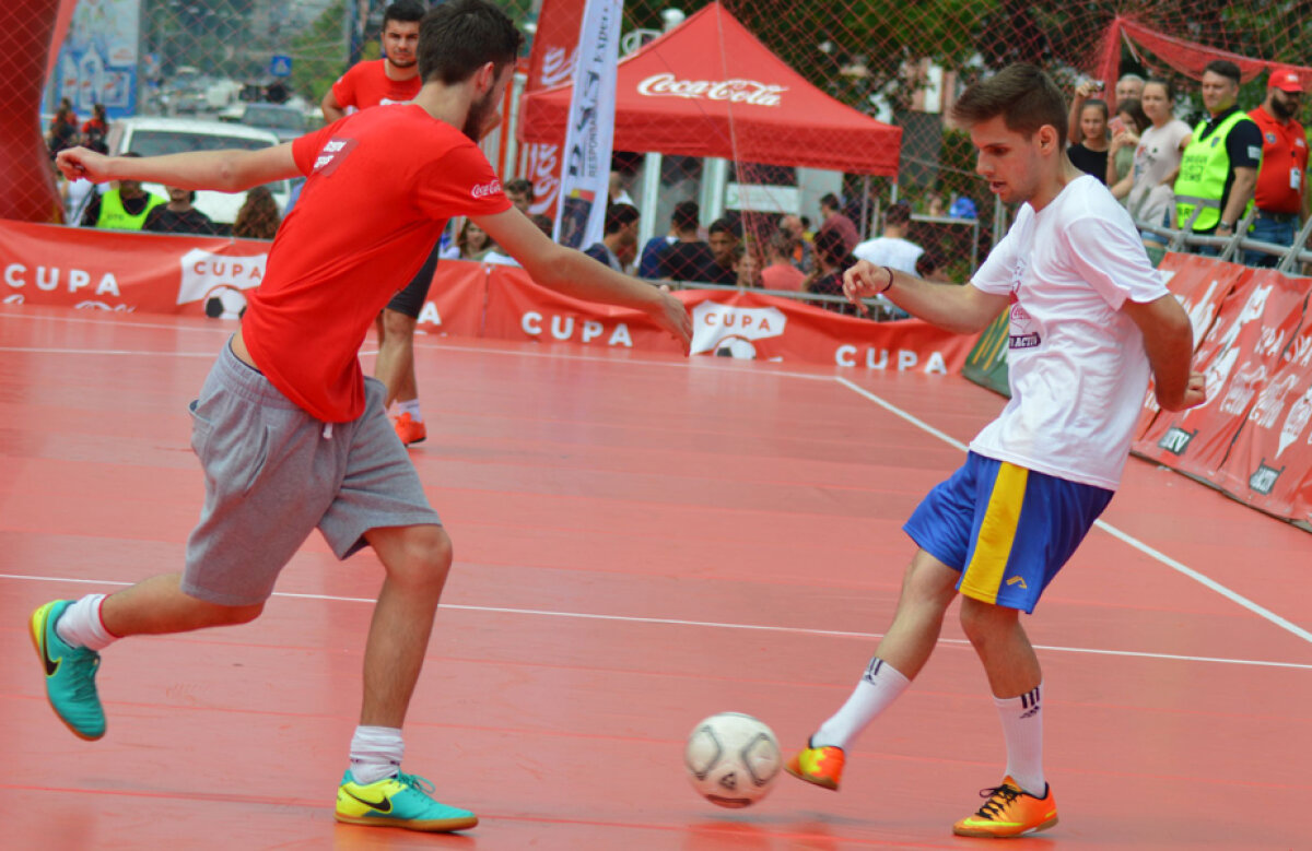 FOTO Spectacol! Cu o vloggeriță căpitan, echipa Giurcanu a învins la scor echipa Ghiduș