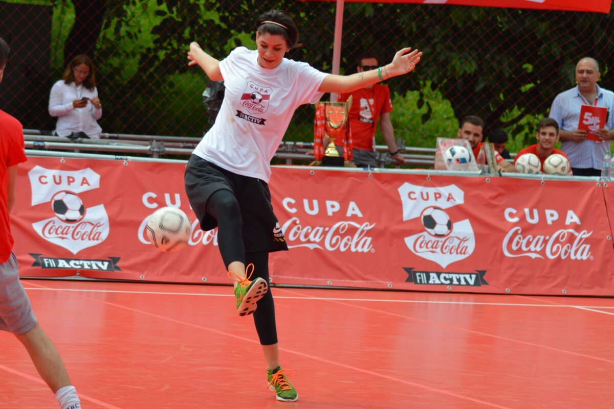 FOTO Spectacol! Cu o vloggeriță căpitan, echipa Giurcanu a învins la scor echipa Ghiduș