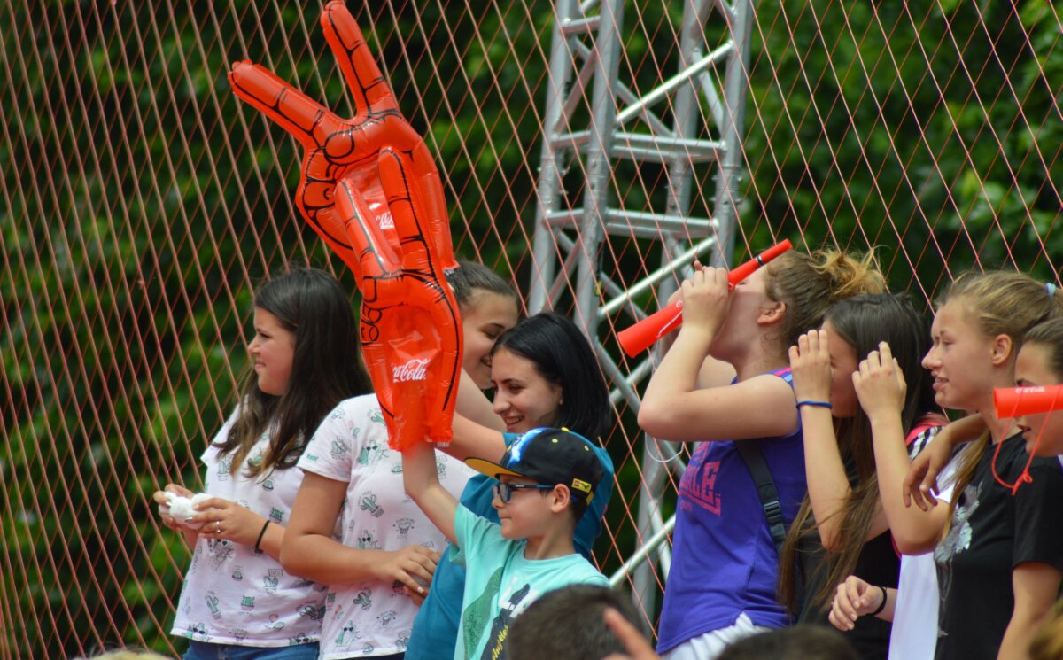 FOTO Spectacol! Cu o vloggeriță căpitan, echipa Giurcanu a învins la scor echipa Ghiduș