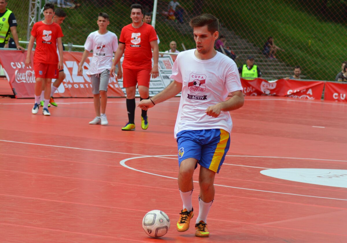 FOTO Spectacol! Cu o vloggeriță căpitan, echipa Giurcanu a învins la scor echipa Ghiduș