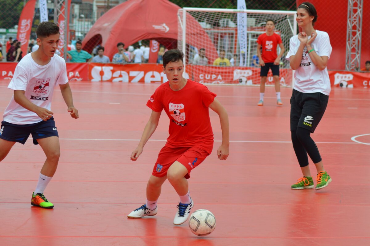 FOTO Spectacol! Cu o vloggeriță căpitan, echipa Giurcanu a învins la scor echipa Ghiduș