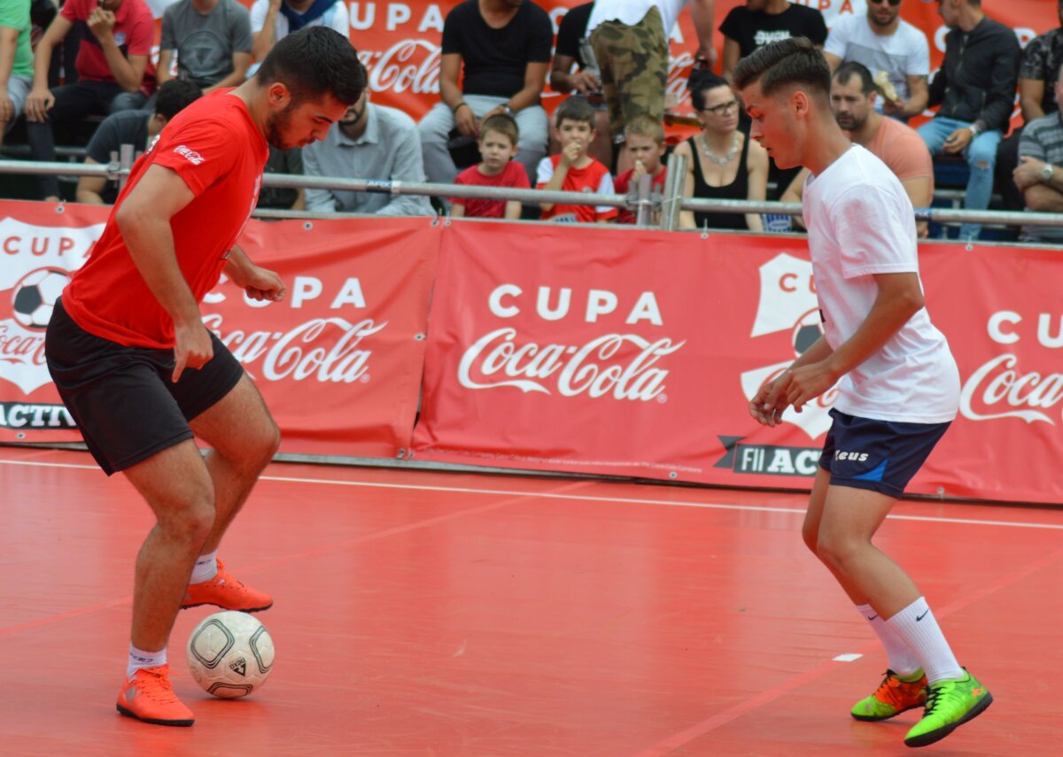 FOTO Spectacol! Cu o vloggeriță căpitan, echipa Giurcanu a învins la scor echipa Ghiduș