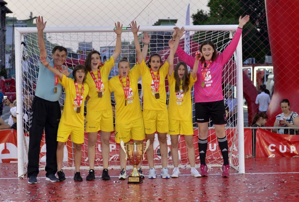 UPDATE // VIDEO + FOTO CTF Mihai I a câștigat finala Cupei Coca-Cola la băieți, iar LPS Cluj s-a impus la feminin! Cele două formații au început petrecerea