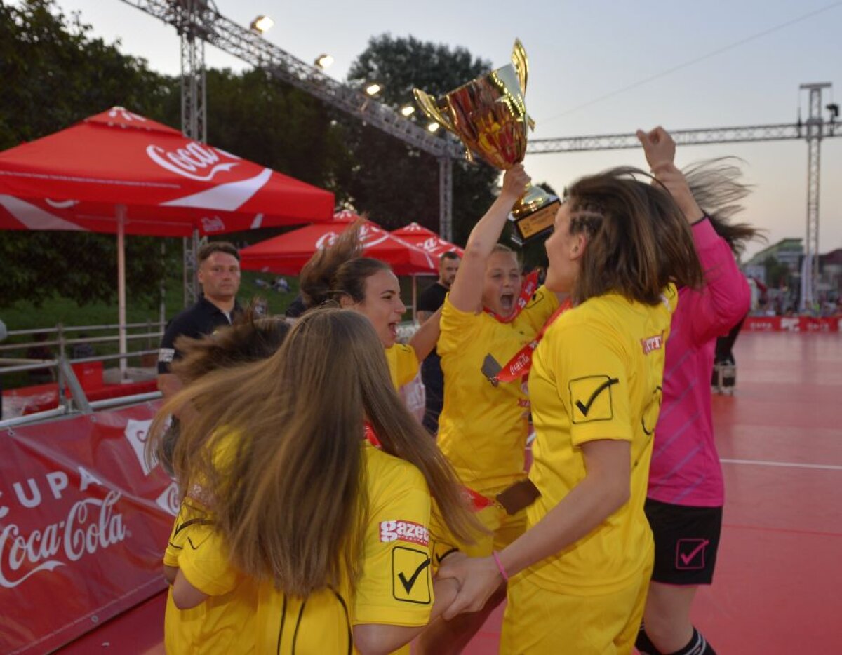 UPDATE // VIDEO + FOTO CTF Mihai I a câștigat finala Cupei Coca-Cola la băieți, iar LPS Cluj s-a impus la feminin! Cele două formații au început petrecerea