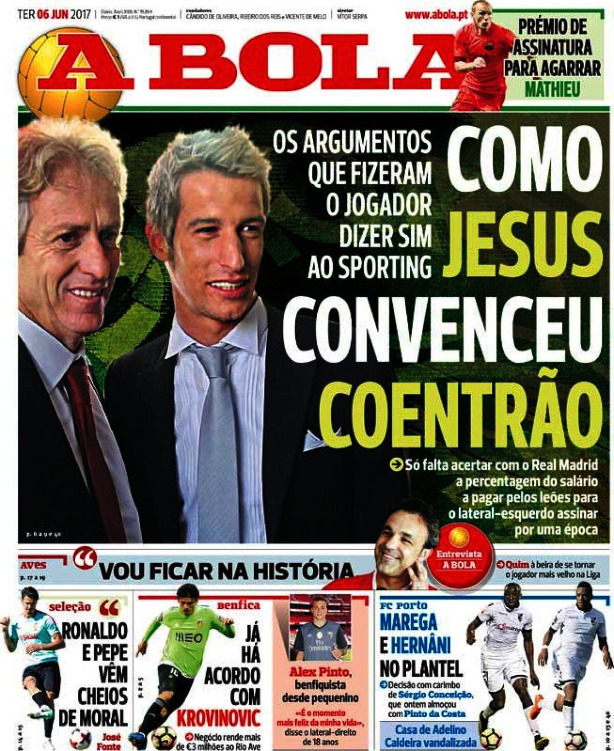 Ce scriu azi ziarele de sport din lume (6 iunie 2017)