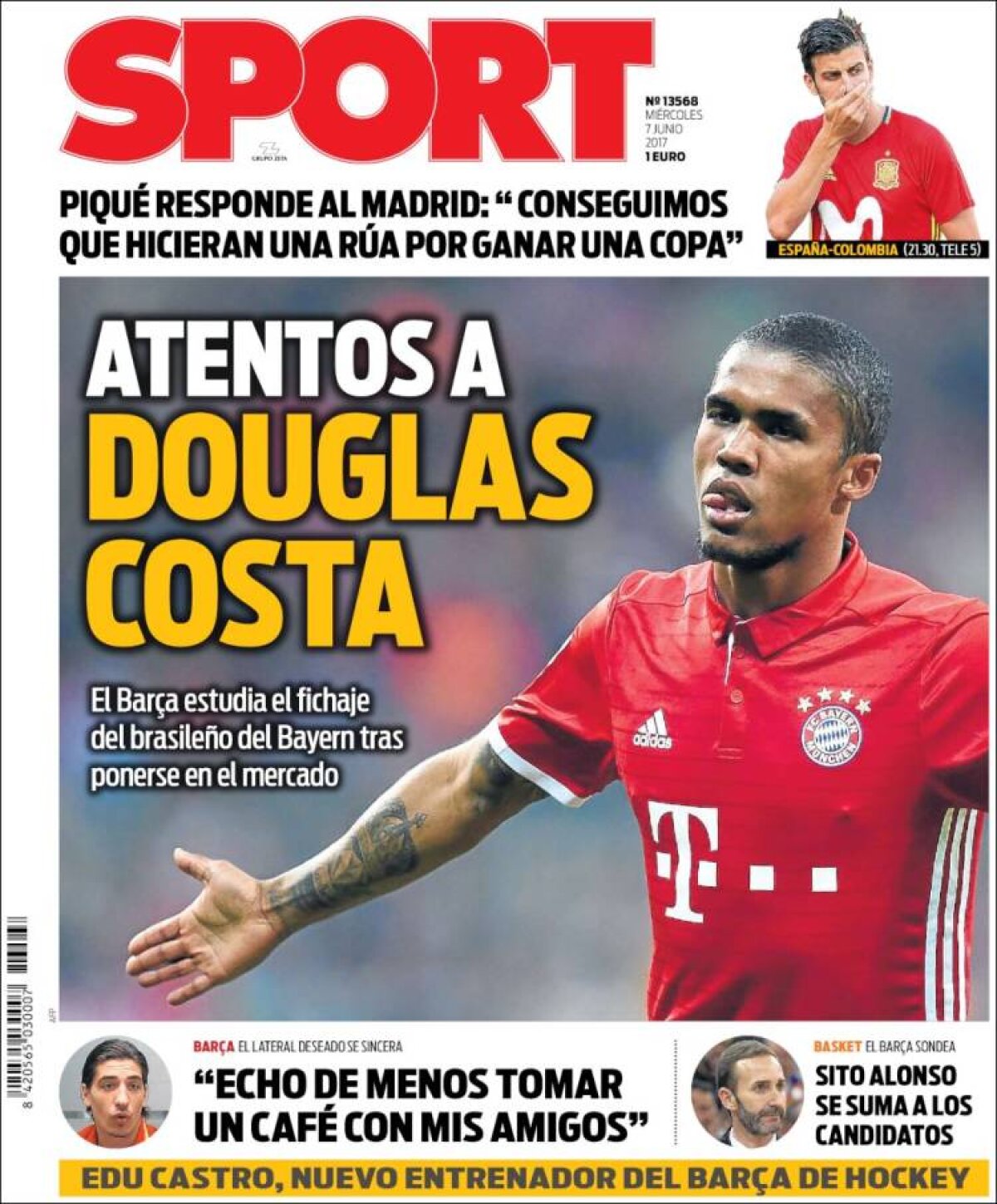 Ce scriu azi ziarele de sport din lume (7 iunie 2017)