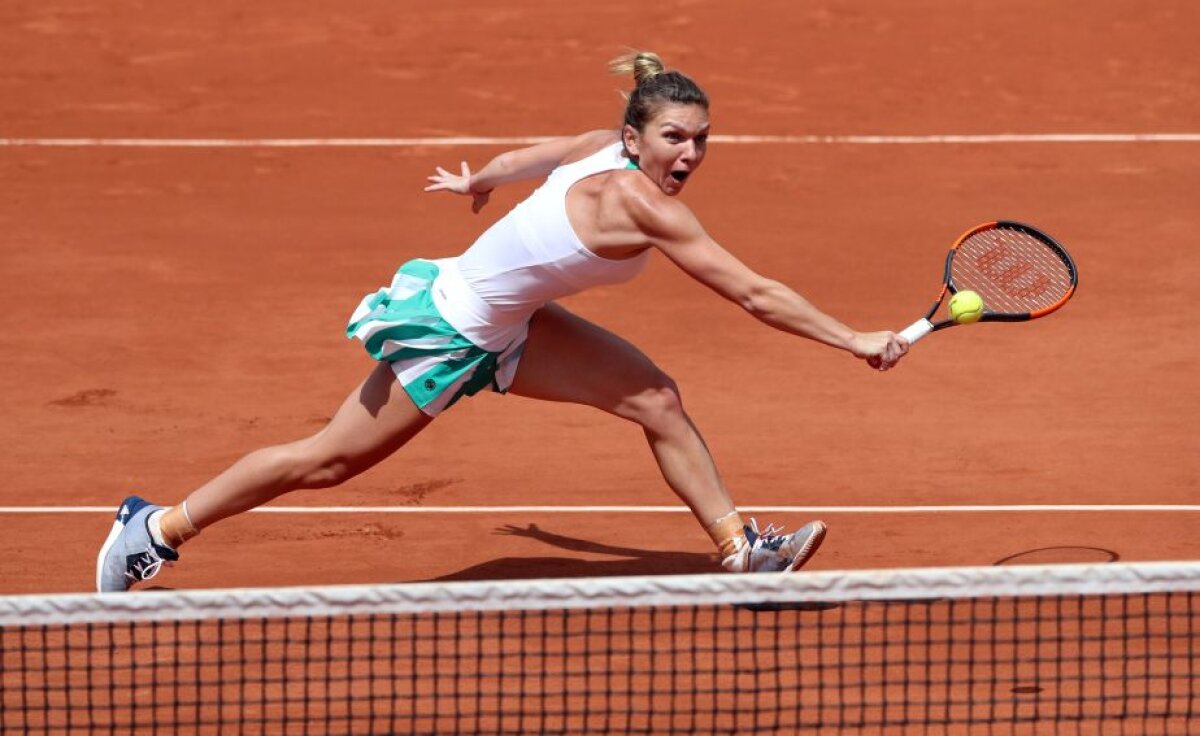 GALERIE FOTO Zbor spre semifinale » 10 imagini dintr-un meci cu o revenire de nota 10 a Simonei Halep la Roland Garros